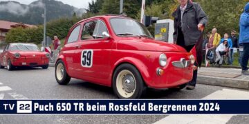 MOTOR TV22: Der Puch 650 TR beim Rossfeld Bergrennen 2024