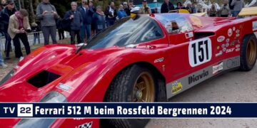 MOTOR TV22: Der Ferrari 512 M von Walter Lais beim Rossfeld Bergrennen 2024