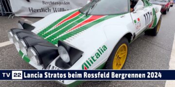 MOTOR TV22: Legendärer Lancia Stratos Gruppe 4 beim Rossfeld Bergrennen 2024