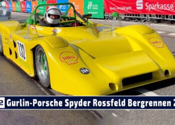 MOTOR TV22: Gurlin-Porsche Spyder von Fritz Lehensteiner beim Rossfeld Bergrennen 2024