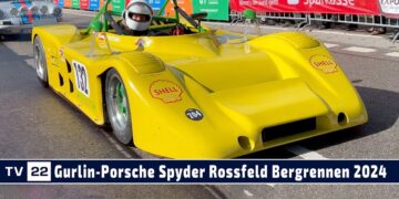MOTOR TV22: Gurlin-Porsche Spyder von Fritz Lehensteiner beim Rossfeld Bergrennen 2024