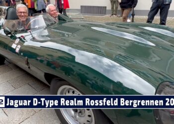 MOTOR TV22: Jaguar D-Type Long Nose Realm mit Martin Krisam und Lutz Nistl beim Rossfeld Bergrennen
