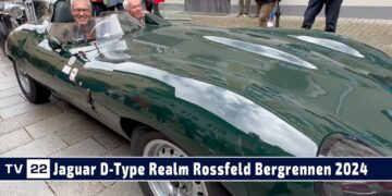 MOTOR TV22: Jaguar D-Type Long Nose Realm mit Martin Krisam und Lutz Nistl beim Rossfeld Bergrennen