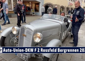 Was für eine Gänsehaut-Geschichte um diesen Auto-Union-DKW F 2 Spezial beim Rossfeld Bergrennen 2024