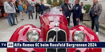 MOTOR TV22: Alfa Romeo 6c 2600 Corsa Speziale 1967 von Wolfgang Jägle beim Rossfeld Bergrennen 2024