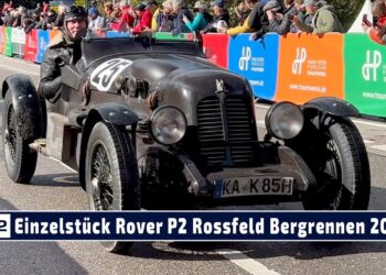 MOTOR TV22: Einzelstück Rover P2 Touring beim Rossfeld Bergrennen 2024