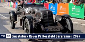 MOTOR TV22: Einzelstück Rover P2 Touring beim Rossfeld Bergrennen 2024