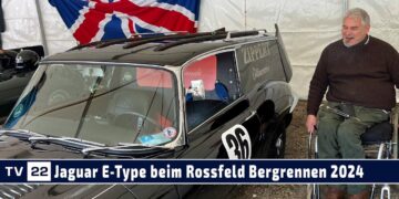 MOTOR TV22: Skurriler Jaguar E-Type beim Rossfeld Bergrennen 2024