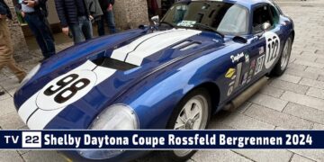 MOTOR TV22: Shelby American Daytona Coupe beim Rossfeld Bergrennen 2024