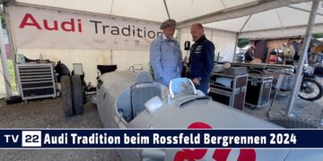 MOTOR TV22: Die Vorbereitung des Auto Union Typ C durch Auto Tradition beim Rossfeld Bergrennen 2024