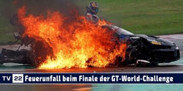 Flammenhölle, Auer/Engel holen Titel und Regenchaos beim Finale der GT-World-Challenge Europe