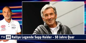 MOTOR TV22: Sepp Haider, 50 Jahre Quer: Hochkarätige Talk-Runde mit sensationellen Rallyeausstellung