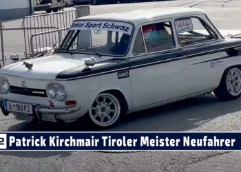 MOTOR TV22: Der NSU von Patrick Kirchmair beim ATMAS Autoslalom 2024 beim Autohaus Strasser