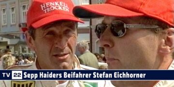 MOTOR TV22: Sepp Haiders Co-Pilot Stefan Eichhorner im Gespräch im TV22 Studio