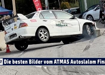 MOTOR TV22: Die besten Bilder vom Finale des ATMAS Autoslalom beim Autohaus Strasser 2024