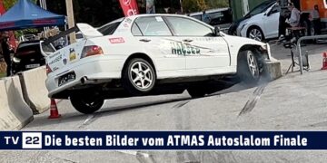 MOTOR TV22: Die besten Bilder vom Finale des ATMAS Autoslalom beim Autohaus Strasser 2024