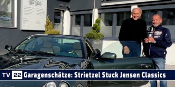 Garagenschätze: „Strietzel“ Stuck erzählt vom Rossfeld Bergrennen bei Jensen Classic in Kufstein