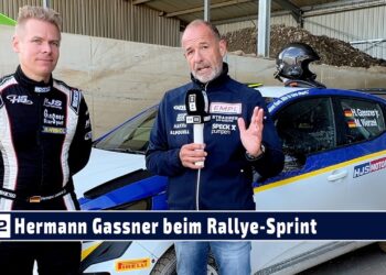 MOTOR TV22: Hermann Gassner mit seinem Renault Clio Rally 3 beim Schotter Rallye-Sprint 2024