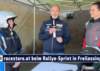 MOTOR TV22: racestore.at Christine Dorfner beim Schotter Rallye-Sprint 2024 in Freilassing