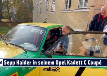 MOTOR TV22: 50 Jahre quer – Rallye Legende Sepp Haider zurück in seinem Opel Kadett C Coupe