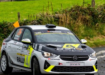 Hohe Ziele: Carlberg/Eriksen wollen im Corsa Rally4 in Polen ihren ersten Saisonsieg