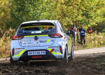 Eat my dust: Carlberg/Eriksen und der Corsa Rally4 waren in Polen eine Klasse für sich