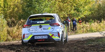 Eat my dust: Carlberg/Eriksen und der Corsa Rally4 waren in Polen eine Klasse für sich