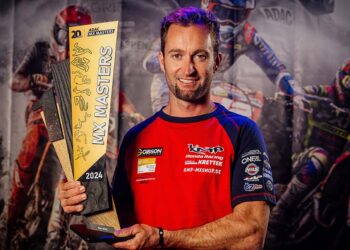 Max Nagl krönte sich als erster Fahrer zum dritten Mal in Folge zum ADAC MX Masters-Champion