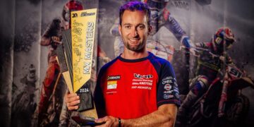 Max Nagl krönte sich als erster Fahrer zum dritten Mal in Folge zum ADAC MX Masters-Champion