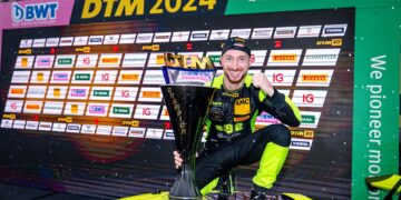 Mirko Bortolotti jubelte über seinen ersten DTM-Titel