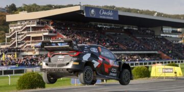 Rallye-Feuerwerk zum Auftakt der Central European Rally
