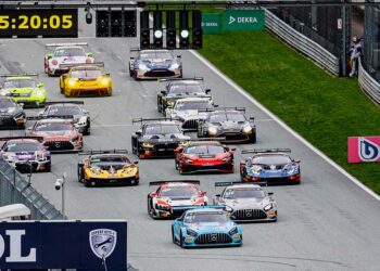Das ADAC GT Masters startet 2025 zwei Mal in Österreich