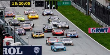 Das ADAC GT Masters startet 2025 zwei Mal in Österreich