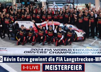 LIVE: Weltmeister-Feier Kévin Estre – Porsche-Werksfahrer gewinnt FIA Langstrecken-Weltmeisterschaft