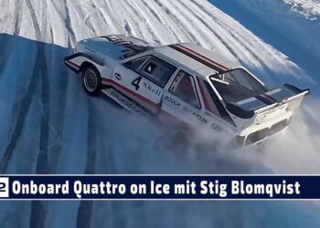 MOTOR TV22: Onboard Quattro on Ice Audi S1 E2 mit Stig Blomqvist