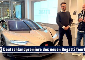MOTOR TV22: Deutschland-Premiere des neuen Bugatti Tourbillon im exklusiven Showroom in München