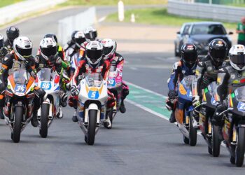 Erster Test in der Motosport Arena Oschersleben