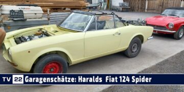 Garagenschätze: Der Fiat 124 Spider von Harald Heisserle und seine Liebe zur Rock-Ola Juke Box