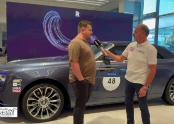 MOTOR TV22: Markus Eder, Beifahrer von Leopold Prinz von Bayern, bei der 1000 Miglia Experience UAE