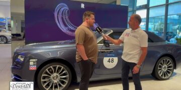 MOTOR TV22: Markus Eder, Beifahrer von Leopold Prinz von Bayern, bei der 1000 Miglia Experience UAE