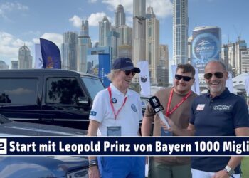 MOTOR TV22: Der Start zur 1000 Miglia Experience mit Leopold Prinz von Bayern in Dubai 2024