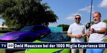 MOTOR TV22: Omid Mouazzen im Interview bei der 1000 Miglia Experience UAE