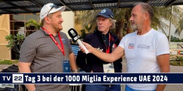 MOTOR TV22: 1000 Miglia Experience UAE Tag 3 mit Leopold Prinz von Bayern 2024