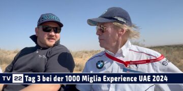 MOTOR TV22: Unterwegs an Tag 3 bei der 1000 Miglia Experience UAE 2024