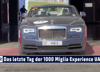 MOTOR TV22: Das Finale mit Leopold Prinz von Bayern an Tag 4 bei der 1000 Miglia Experience UAE 2024