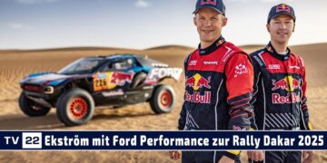 Dakar 2025: Mattias Ekström fährt Ford Raptor T1+ nach seinem aus bei Audi  | Rally Dakar 2025