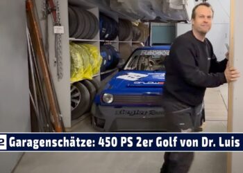 Garagenschätze: 450 PS Golf 2 Monster für die Rundstrecke – Komplett-Tuning und Umbau von Dr. Luis