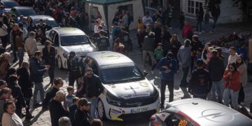Publikumsmagnet: Die Cup-Präsentation in Hauzenberg im Rahmen der Central European Rally war ein voller Erfolg