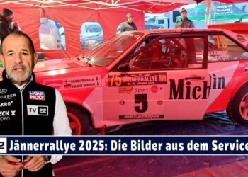 MOTOR TV22: Jännerrallye 2025 – die Bilder aus dem Servicepark