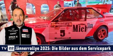 MOTOR TV22: Jännerrallye 2025 – die Bilder aus dem Servicepark